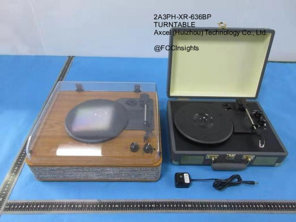 TURNTABLE 2A3PH-XR-636BP manufactured by axcel-huizhou-technology-co-ltd