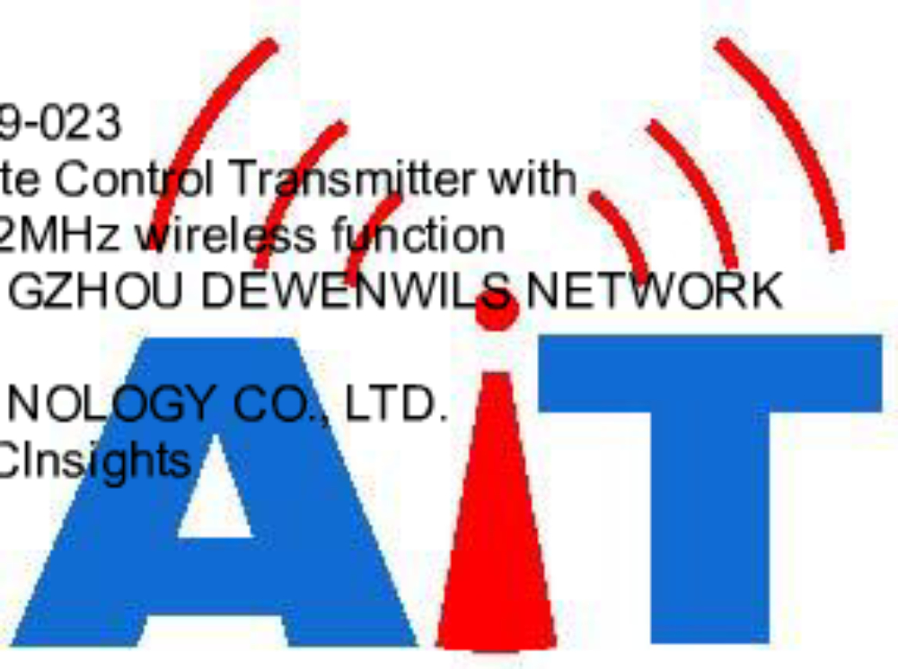 Remote Control Transmitter with 433.92MHz wireless function 2A4G9-023 manufactured by zhengzhou-dewenwils-network-technology-co-ltd