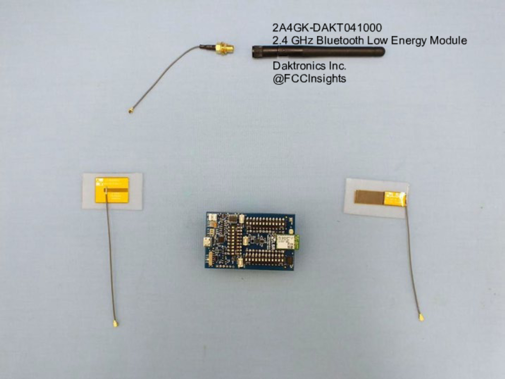 2.4 GHz Bluetooth Low Energy Module 2A4GK-DAKT041000 manufactured by daktronics-inc