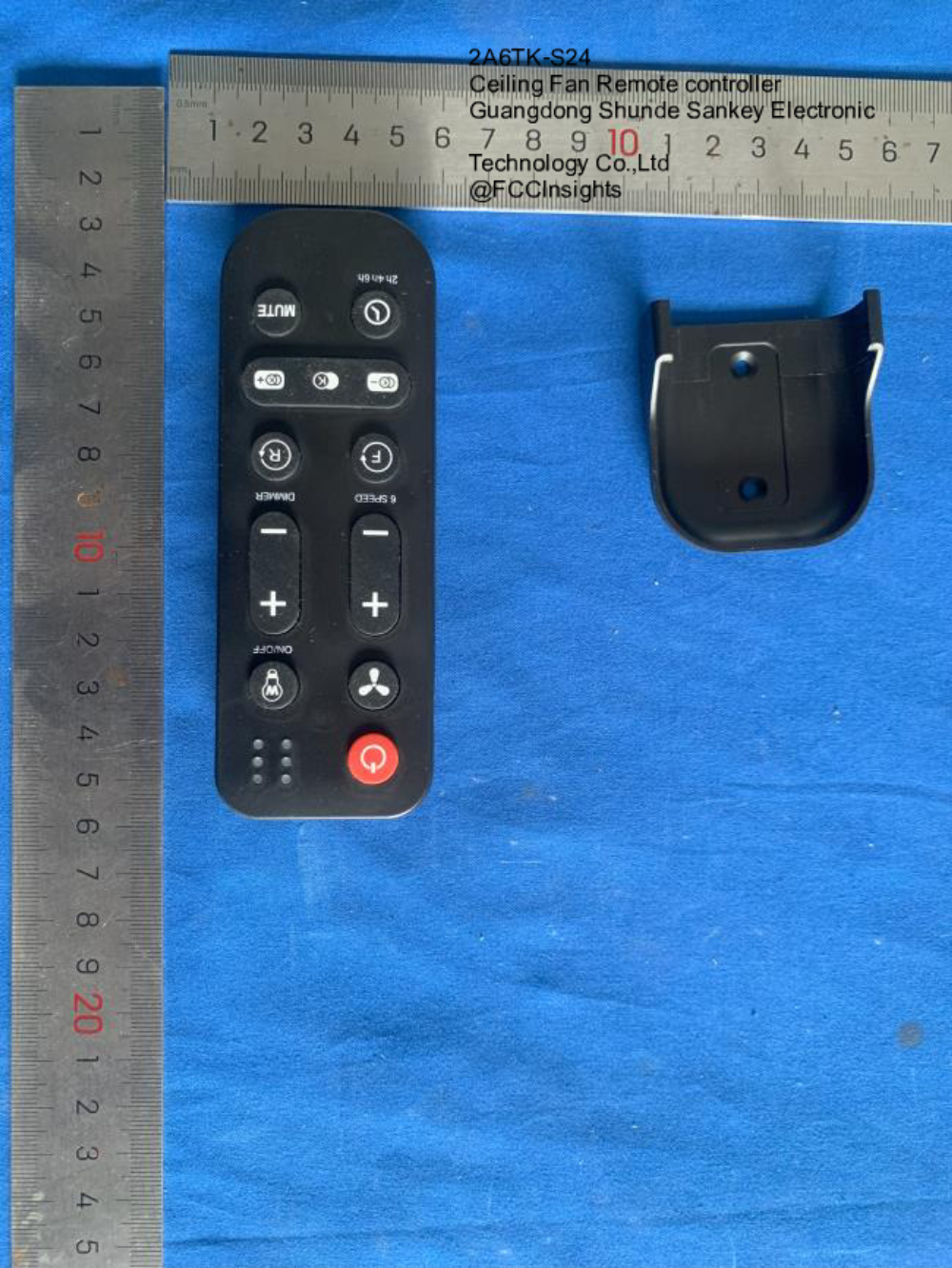 Ceiling Fan Remote controller 2A6TK-S24 manufactured by guangdong-shunde-sankey-electronic-technology-coltd