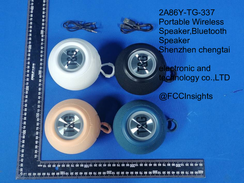 Portable Wireless Speaker,Bluetooth Speaker 2A86Y-TG-337 manufactured by shenzhen-chengtai-electronic-and-technology-coltd