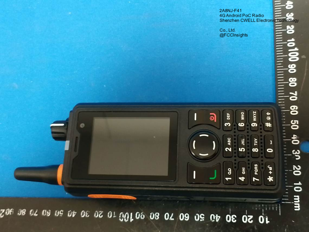 4G Android PoC Radio 2A8NJ-F41 manufactured by shenzhen-cwell-electronic-technology-co-ltd