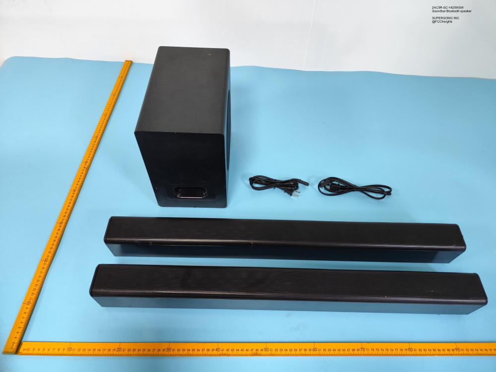 Soundbar Bluetooth speaker 2AC5R-SC-1425WSW manufactured by supersonic-inc