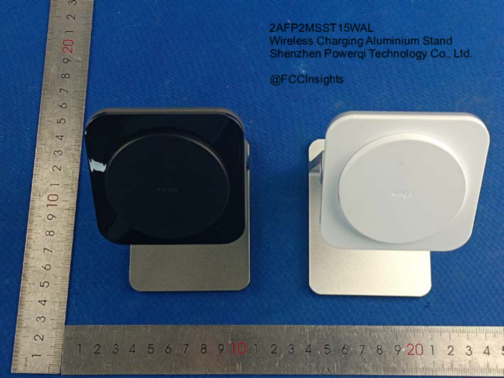 Wireless Charging Aluminium Stand 2AFP2MSST15WAL manufactured by shenzhen-powerqi-technology-co-ltd