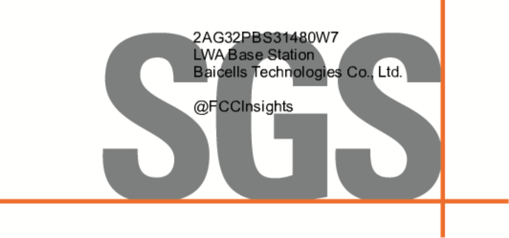 LWA Base Station 2AG32PBS31480W7 manufactured by baicells-technologies-co-ltd