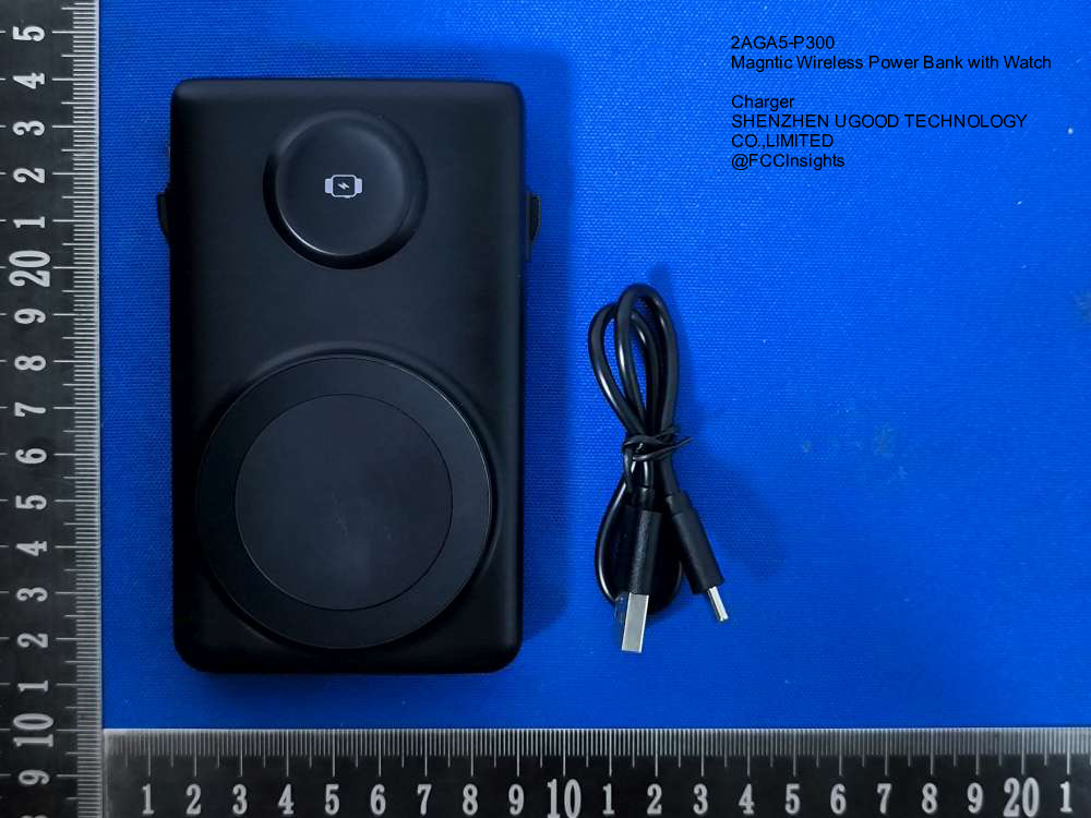 Magntic Wireless Power Bank with Watch Charger 2AGA5-P300 manufactured by shenzhen-ugood-technology-colimited