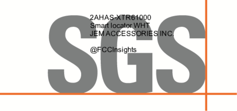 Smart locator WHT 2AHAS-XTR61000 manufactured by jem-accessories-inc