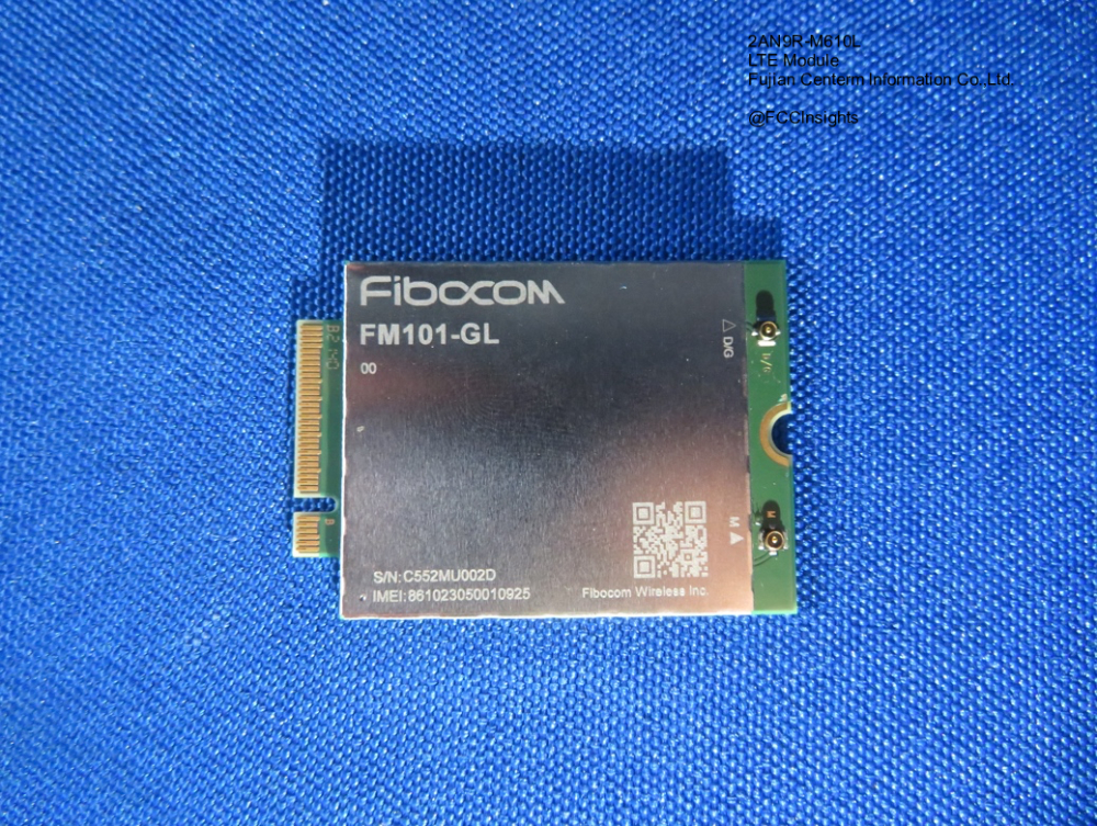 LTE Module 2AN9R-M610L manufactured by fujian-centerm-information-coltd