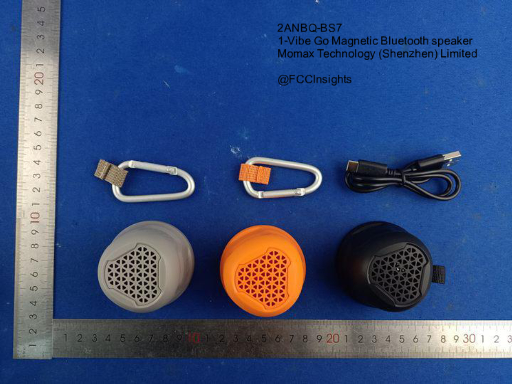 1-Vibe Go Magnetic Bluetooth speaker 2ANBQ-BS7 manufactured by momax-technology-shenzhen-limited