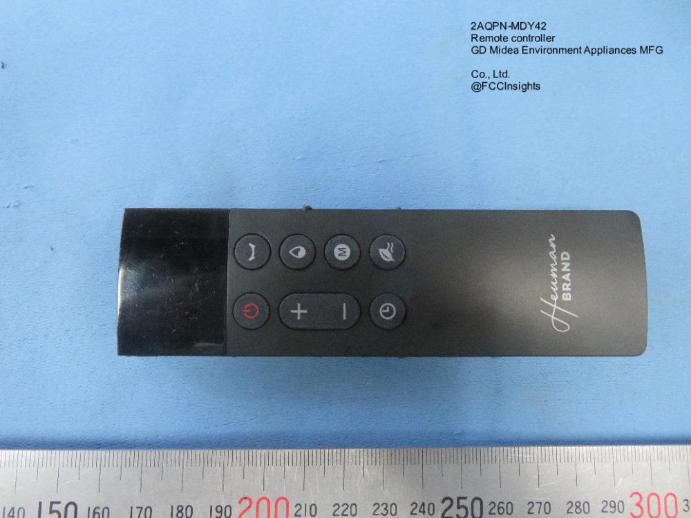 Remote controller 2AQPN-MDY42 manufactured by gd-midea-environment-appliances-mfg-co-ltd