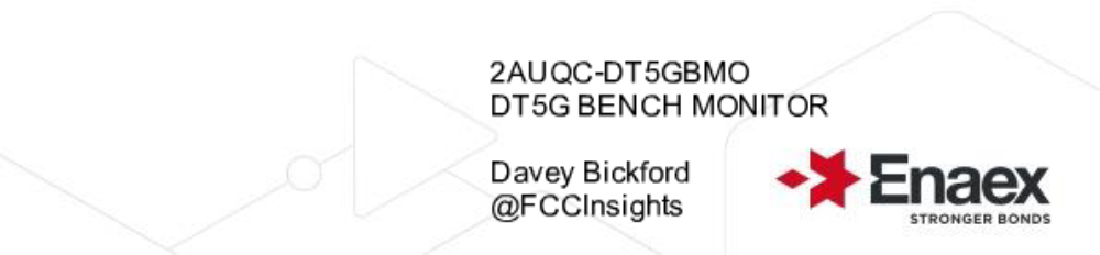 DT5G BENCH MONITOR 2AUQC-DT5GBMO manufactured by davey-bickford