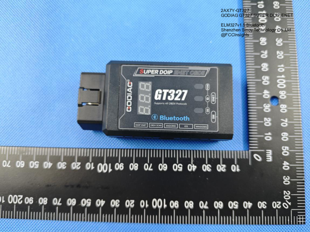 GODIAG GT327 SUPER DOIP ENET ELM327v1.5 Bluetooth 2AX7Y-GT327 manufactured by shenzhen-sinoy-technology-coltd