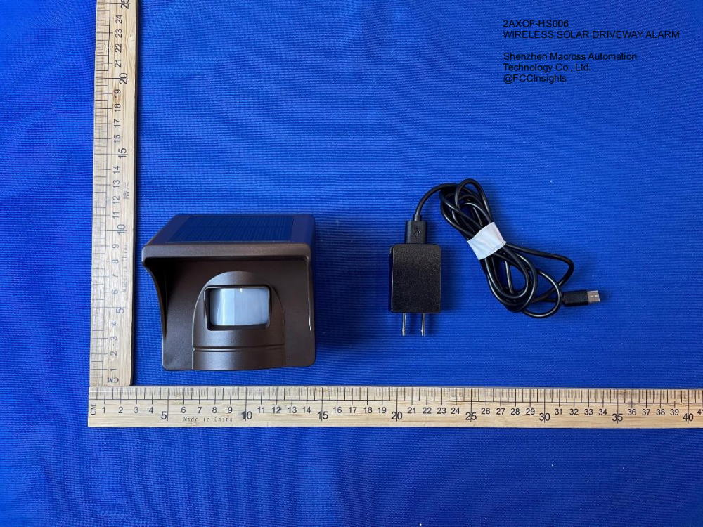 WIRELESS SOLAR DRIVEWAY ALARM 2AXOF-HS006 manufactured by shenzhen-macross-automation-technology-co-ltd