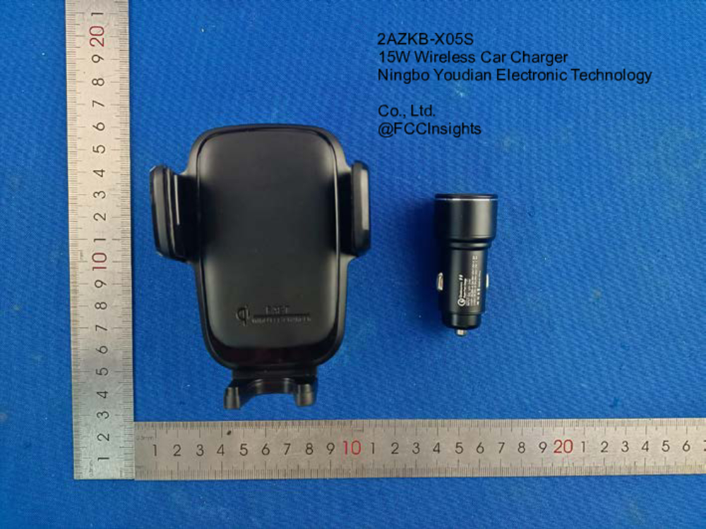 15W Wireless Car Charger 2AZKB-X05S manufactured by ningbo-youdian-electronic-technology-co-ltd