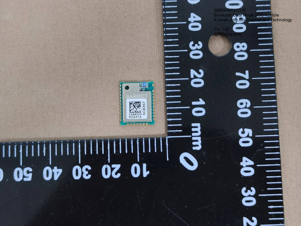 Bluetooth Dual Mode SOC module 2BB6HBR2551E manufactured by xiamen-jing-xin-science-and-technology-co-ltd