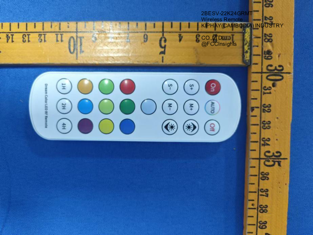 Wireless Remote 2BESV-22K24GRMT manufactured by kiphaycambodia-industry-coltd