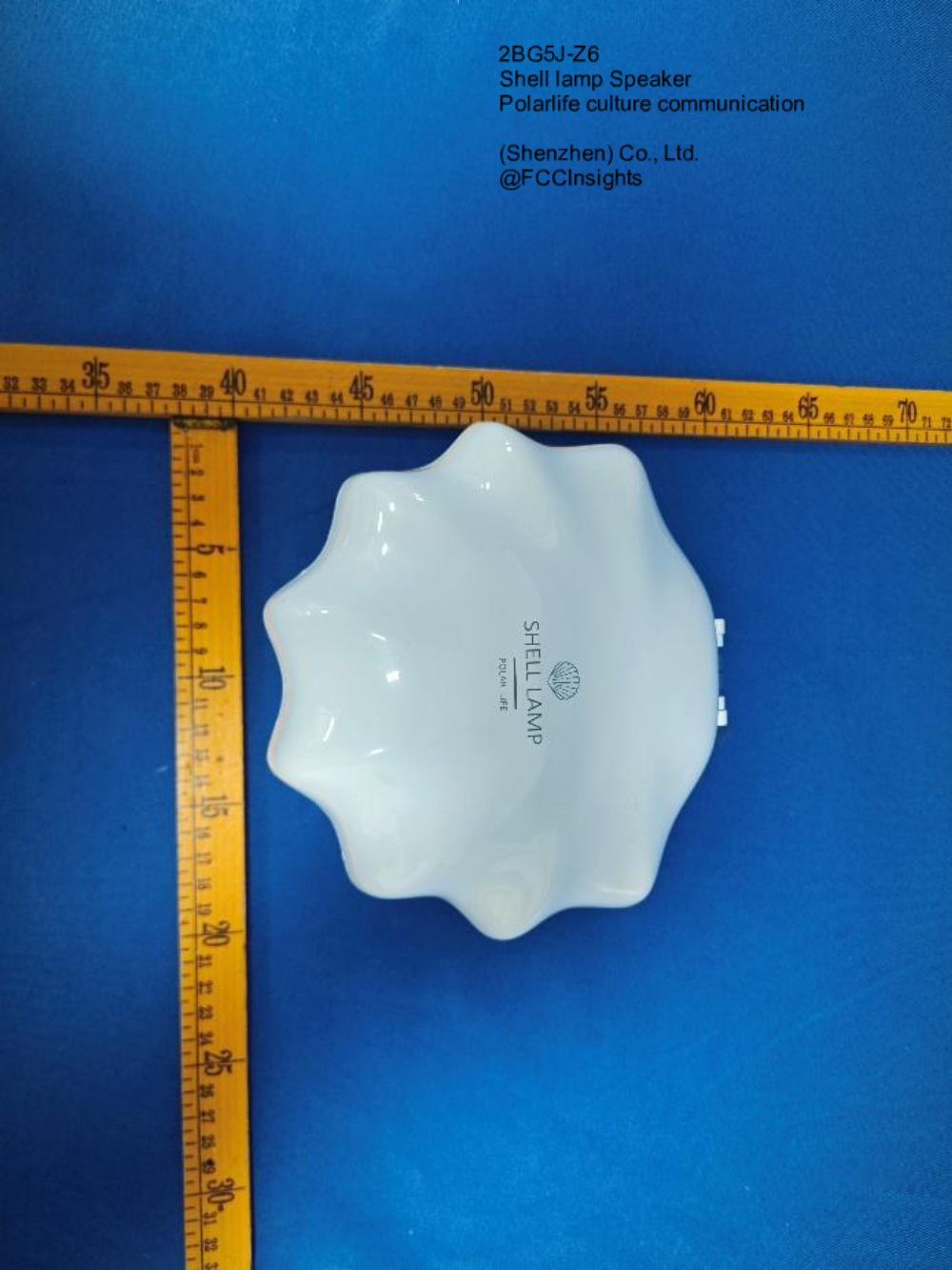 Shell lamp Speaker 2BG5J-Z6 manufactured by polarlife-culture-communication-shenzhen-co-ltd