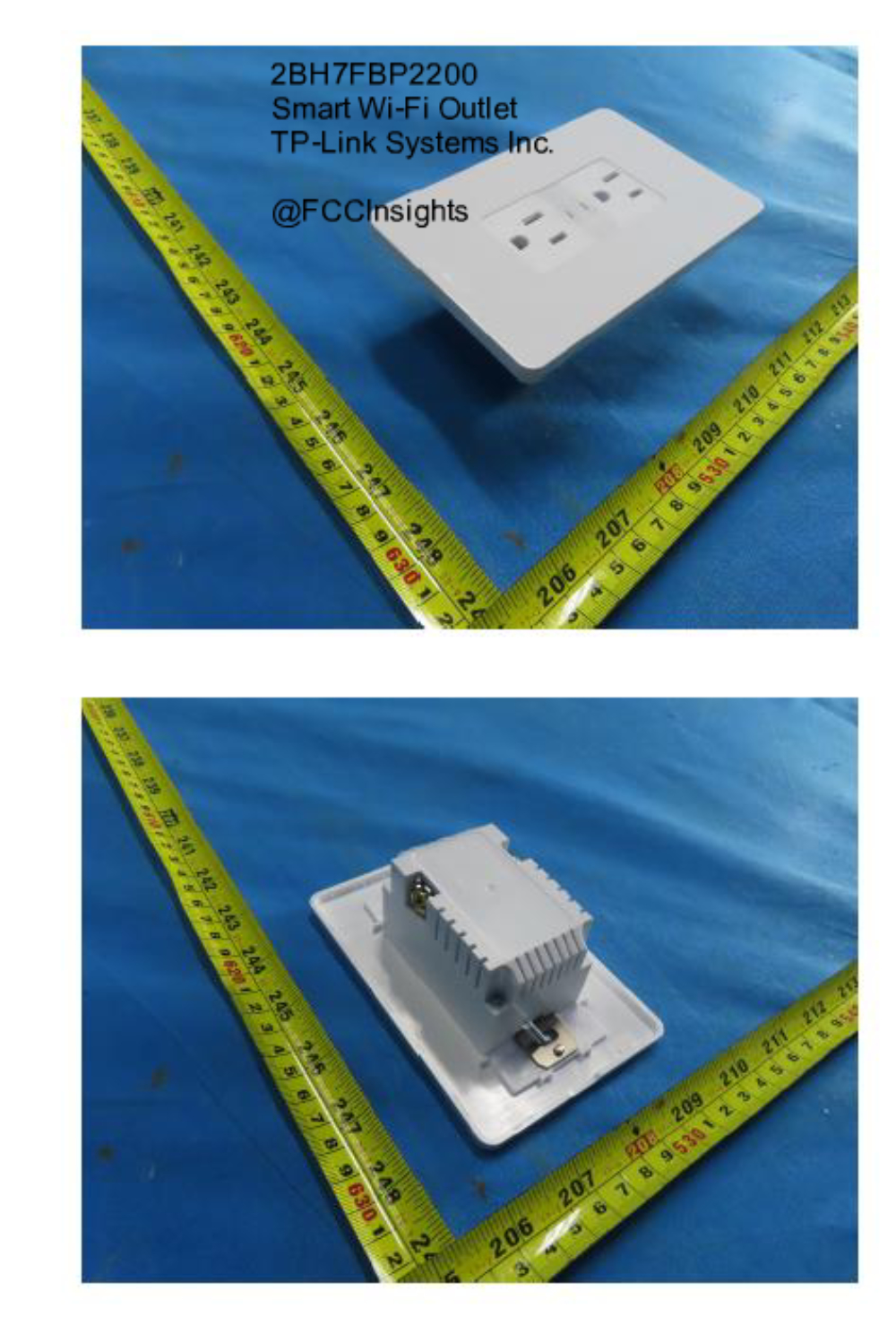 Smart Wi-Fi Outlet 2BH7FBP2200 manufactured by tplink-systems-inc