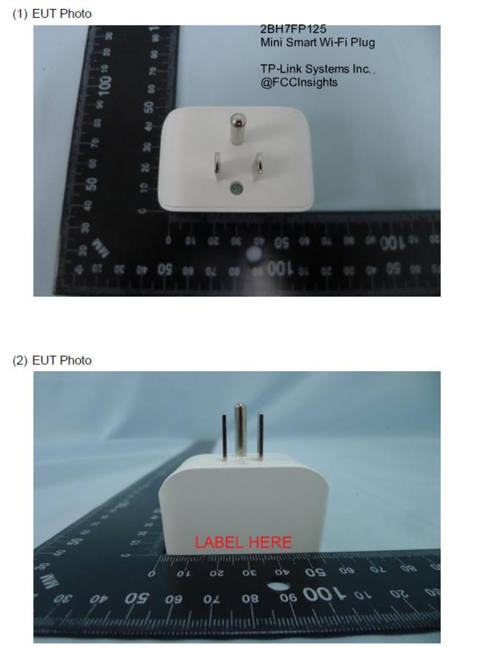 Mini Smart Wi-Fi Plug 2BH7FP125 manufactured by tplink-systems-inc