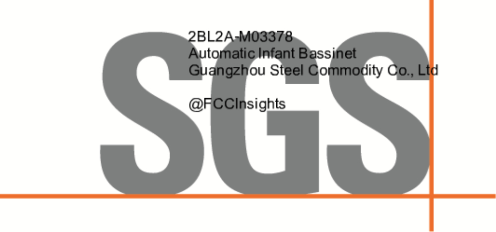 Automatic Infant Bassinet 2BL2A-M03378 manufactured by guangzhou-steel-commodity-co-ltd