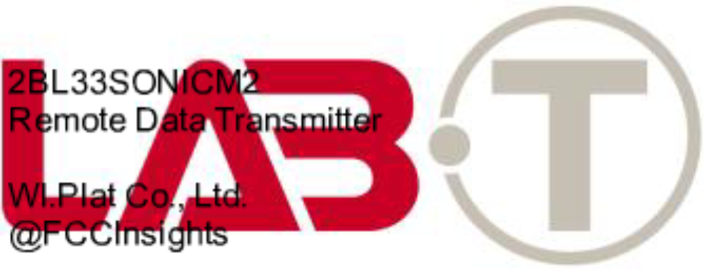 Remote Data Transmitter 2BL33SONICM2 manufactured by wiplat-co-ltd