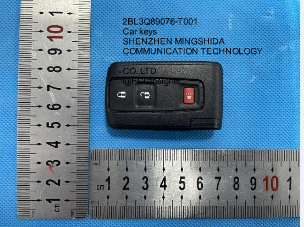 Car keys 2BL3Q89076-T001 manufactured by shenzhen-mingshida-communication-technology-coltd