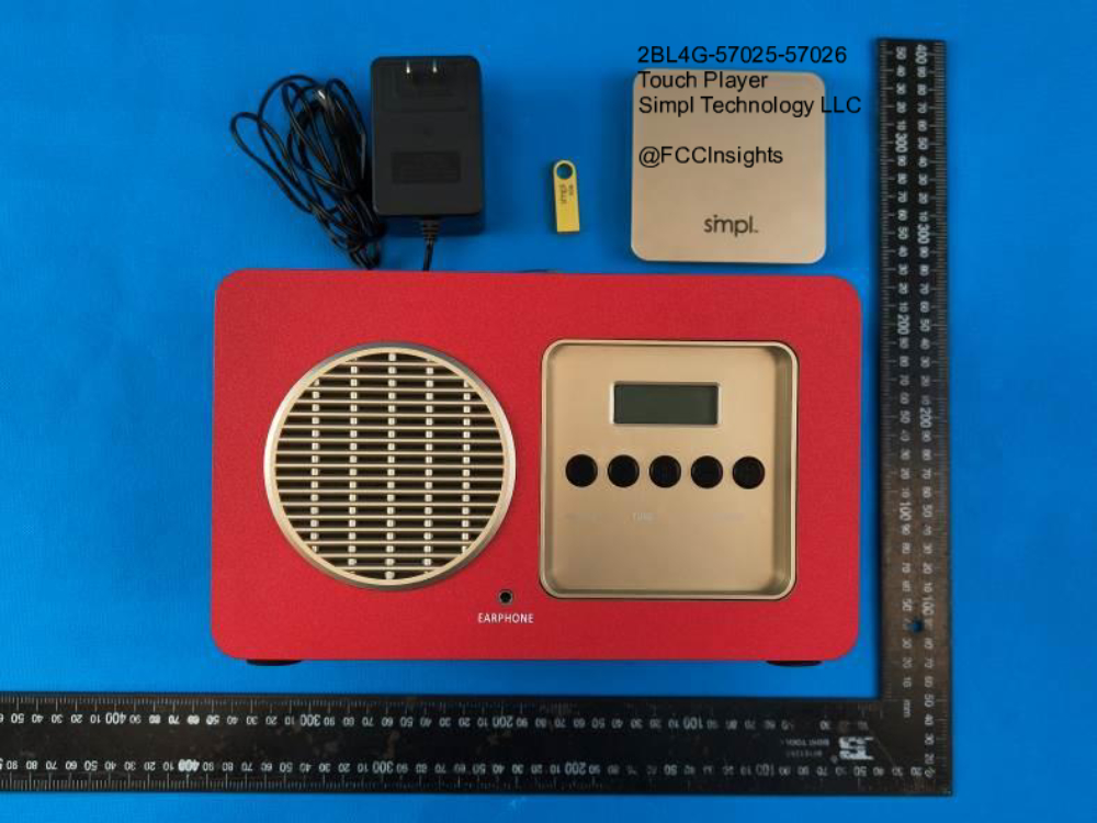 Touch Player 2BL4G-57025-57026 manufactured by simpl-technology-llc