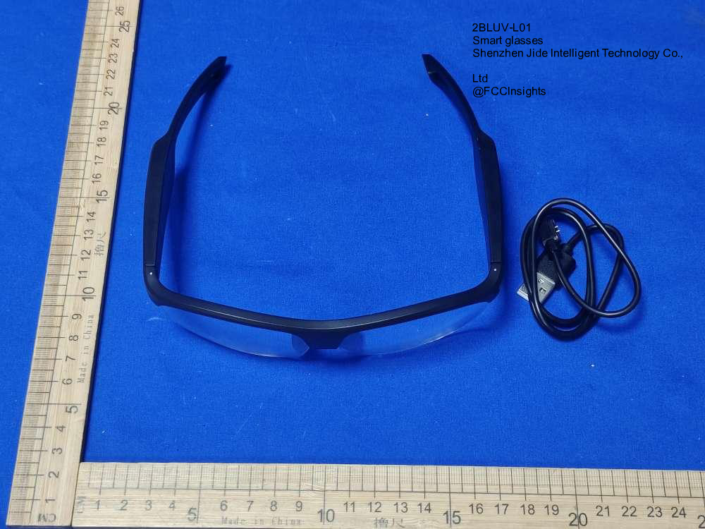 Smart glasses 2BLUV-L01 manufactured by shenzhen-jide-intelligent-technology-co-ltd