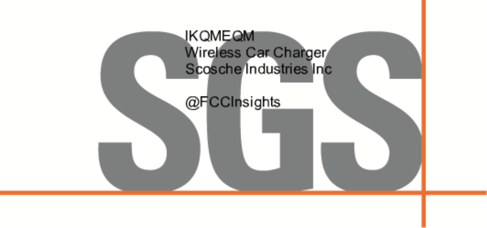 Wireless Car Charger IKQMEQM manufactured by scosche-industries-inc