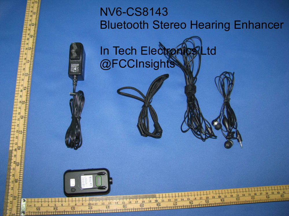 Bluetooth Stereo Hearing Enhancer NV6-CS8143 manufactured by in-tech-electronics-ltd