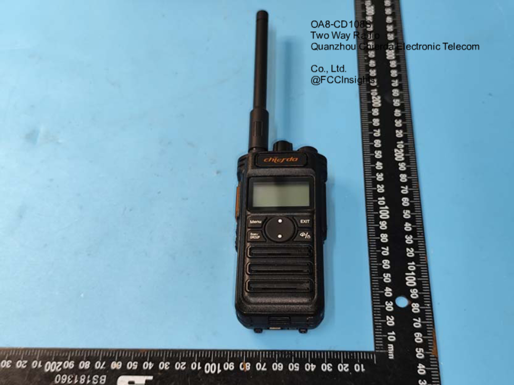 Two Way Radio OA8-CD108S manufactured by quanzhou-chierda-electronic-telecom-co-ltd