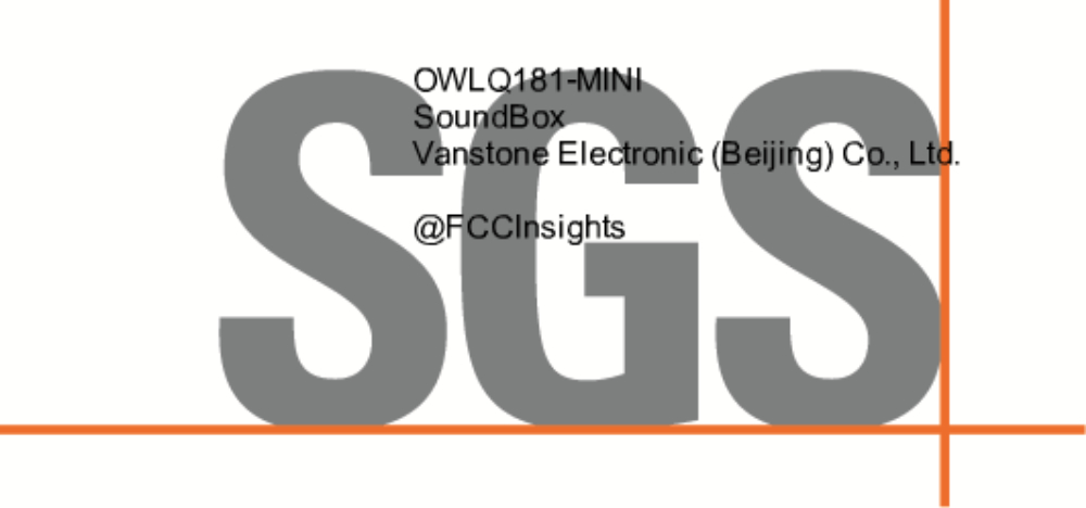 SoundBox OWLQ181-MINI manufactured by vanstone-electronic-beijing-co-ltd