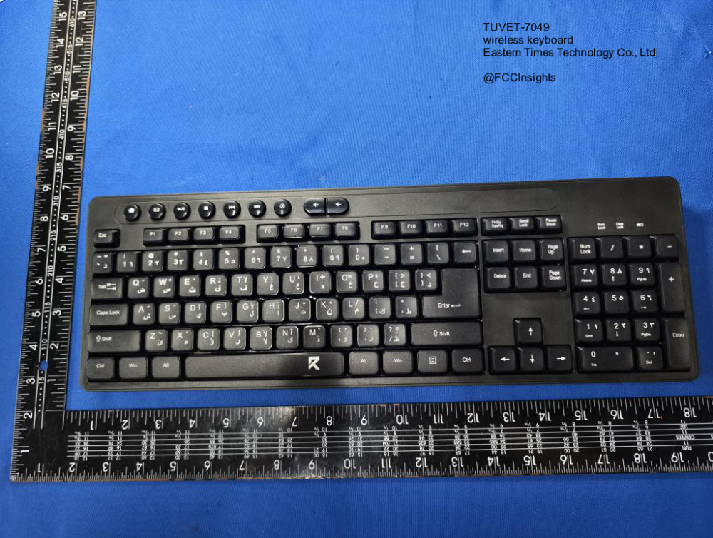 wireless keyboard TUVET-7049 manufactured by eastern-times-technology-co-ltd