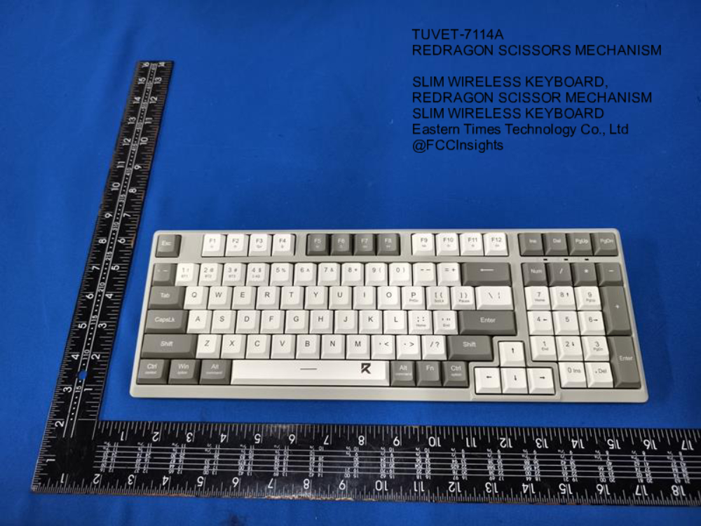 REDRAGON SCISSORS MECHANISM SLIM WIRELESS KEYBOARD, REDRAGON SCISSOR MECHANISM SLIM WIRELESS KEYBOARD TUVET-7114A manufactured by eastern-times-technology-co-ltd