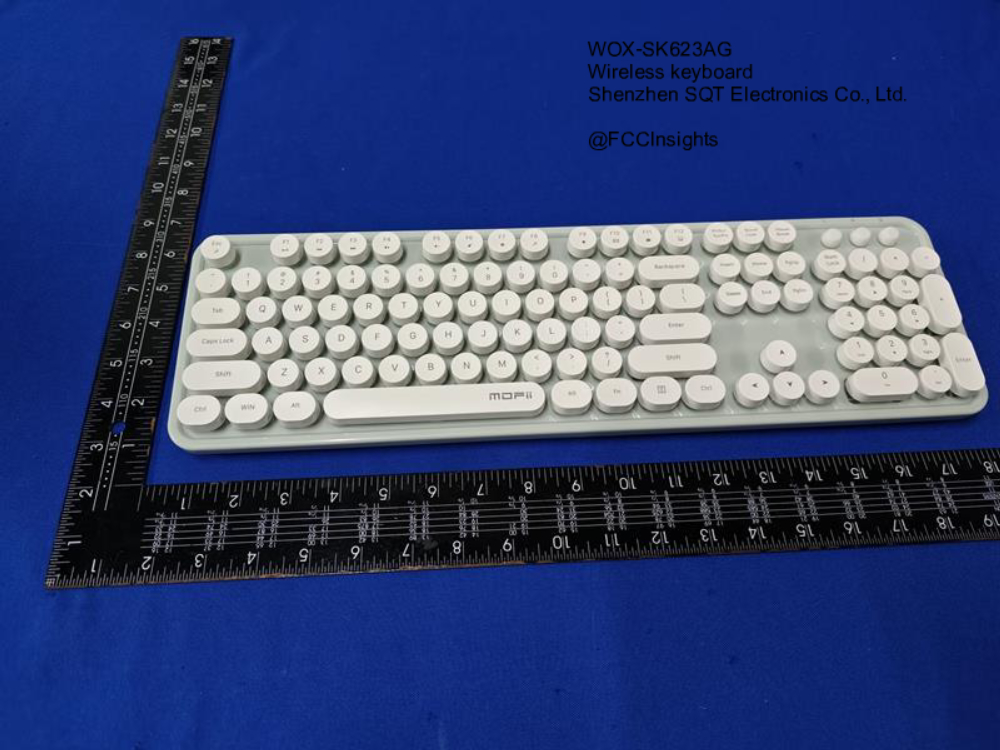 Wireless keyboard WOX-SK623AG manufactured by shenzhen-sqt-electronics-co-ltd