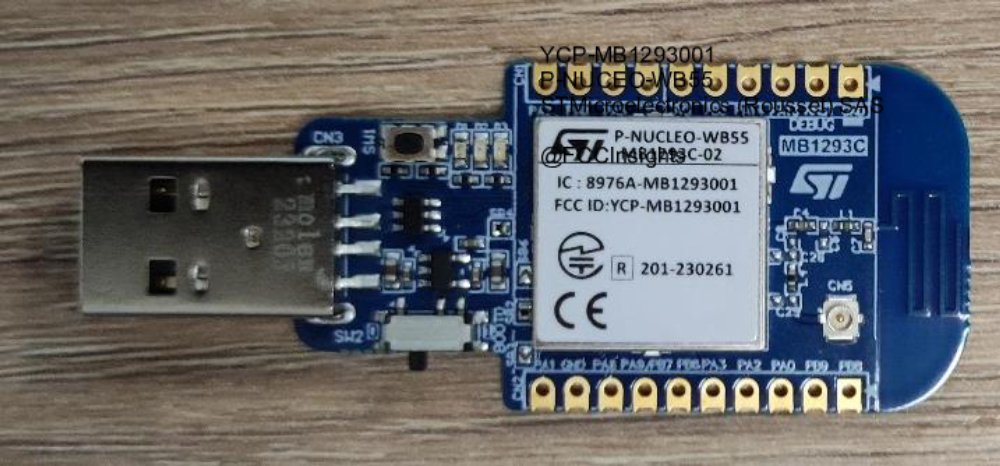 P-NUCEO-WB55 YCP-MB1293001 manufactured by stmicroelectronics-rousset-sas